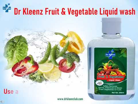 Dr Kleenz Fruit And Vegetable Liquid Wash