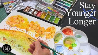 Your Brain Will Change When You Paint Watercolors Like This - Now There’s Proof!