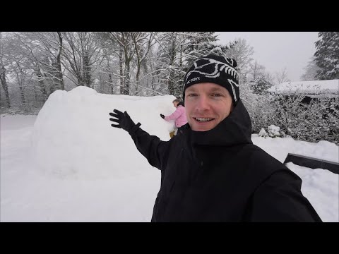 DE GROOTSTE IGLO MAKEN IN DE TUIN!! #4531 #4532