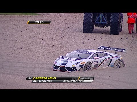 Lamborghini Super Trofeo World Final Vallelunga Racetrack - Racing Video