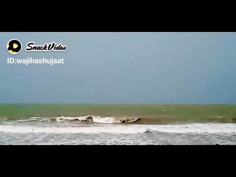 Sandspit beach in karachi