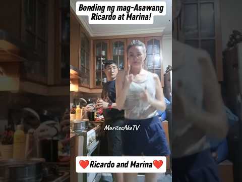 OMG! BONDING NG MAG-ASAWANG RICARDO CEPEDA AT MARINA BENIPAYO!❤️ #shorts @MaritesAkoTV