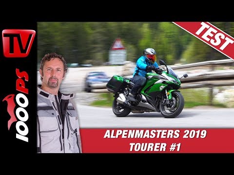 Kawasaki Z1000 SX 2019 im Alpenmasters Vergleich - Tourer Folge 1/4
