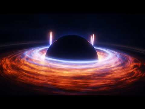 Black Hole with Accretion Disk #BlackHole #EventHorizon #Space #Astrophysics #Gravity