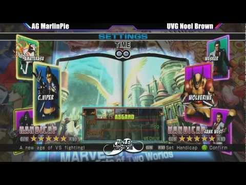 UMvC 3 AG MarlinPie vs UVG Noel Brown HD