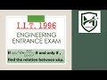 If Sec 2θ 4xy X Y 2 Find Relation Between X Y I Iit Jee Entrance Exam Question I HOTS I