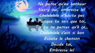 La Petite Sirène - Embrasse la - Paroles