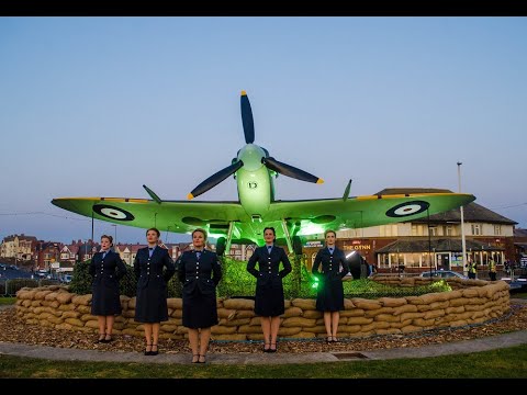 The D-Day Darlings perform with the Spitfire for Battle of Britain 80th Anniversary