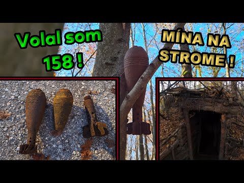 NAŠLI SME MUNÍCIU V LESE !! Partizánsky les - Dargov