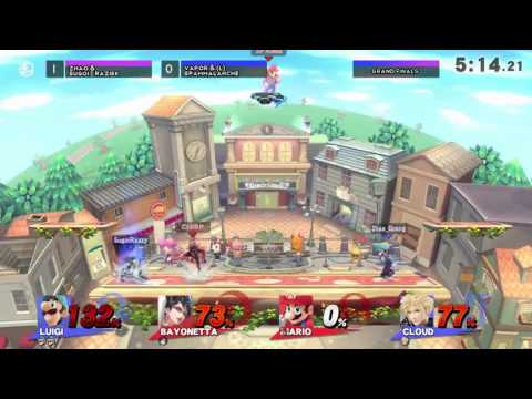 [STR Smash 4 Doubles | Grand Finals] Zhao & Raziek vs Vapor & Spammalanche