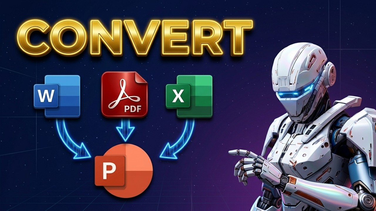 Create Presentations Instantly from Word, PDF, or Excel