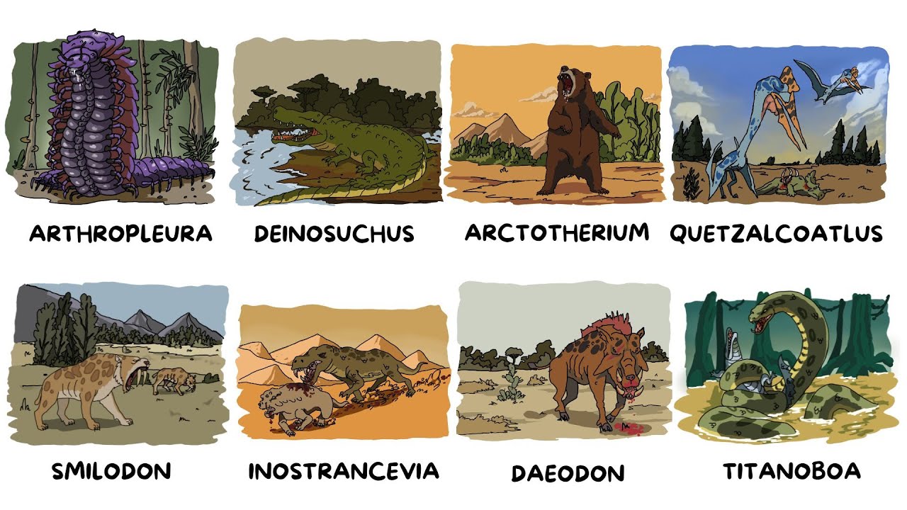As Criaturas Pré-Históricas Mais Mortais Explicadas