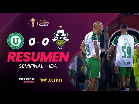 Liga de Portoviejo 0 - 0 22 De Julio  / Ascenso Nacional / Semifinal de Ida