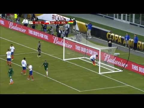 Jhasmani Campos goal against Chile