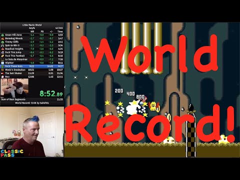 Little Mario World Any% World Record (11:52)