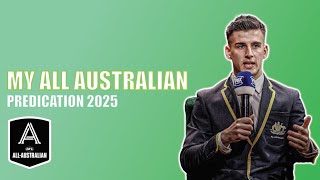My All Australian Prediction | AFL 2025