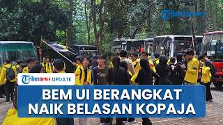 Naik 18 Bus Kopaja dan 10 Angkot, BEM UI Bergerak Menuju Lokasi Demo 