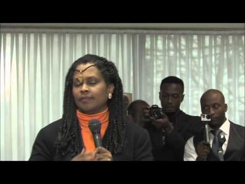 Dr Natallie Corrie-Kordas performs her take on Bob Marley's Redemption Song - 8 March 2016