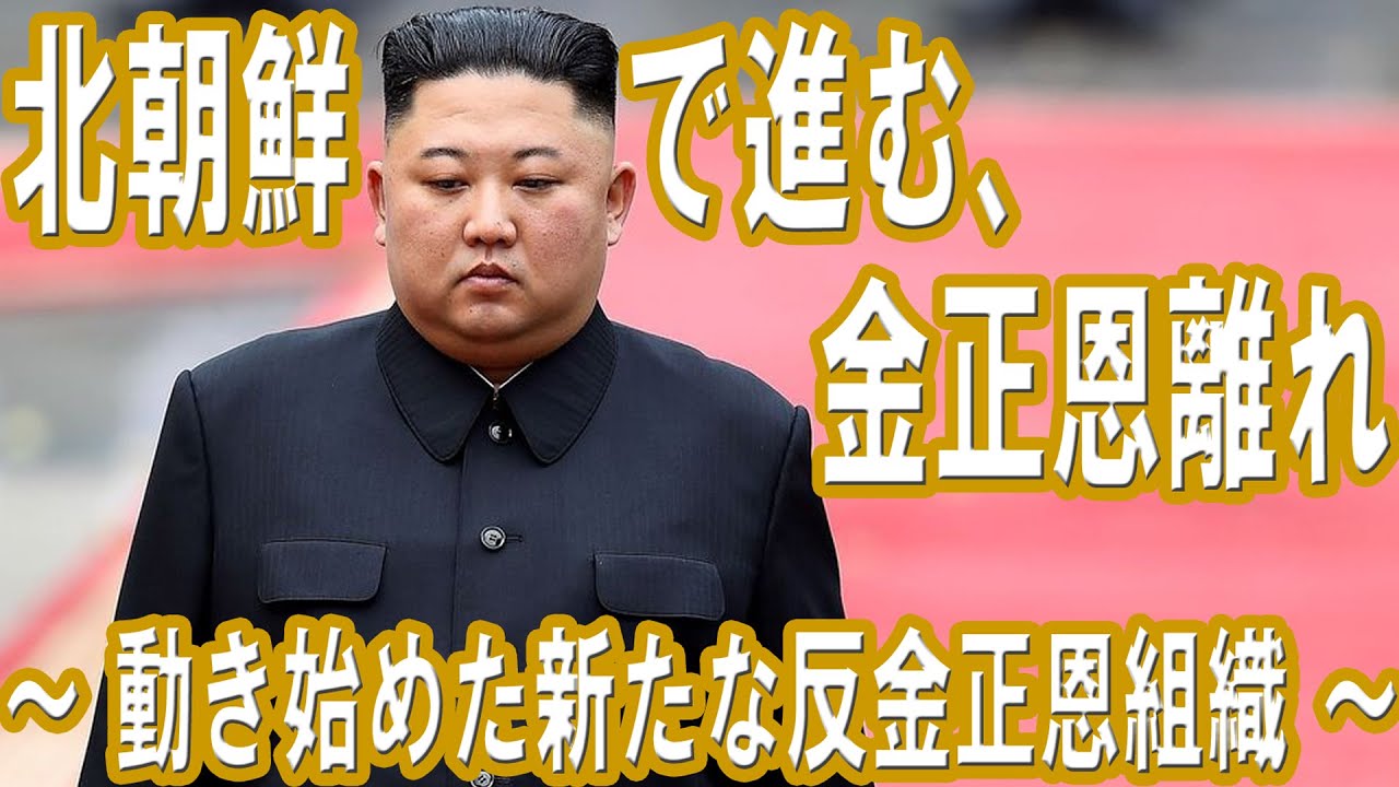 北朝鮮で進む金正恩離れ　～ 動き始めた新たな反金正恩組織 ～