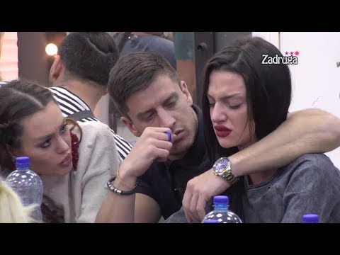 Zadruga 3 - Mateja ohladio i ocrnio Taru, ona histeriše, pokušava da ga polije - 04.04.2020.