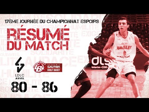 U21 Asvel / Académie Gautier CB : Résumé du match 19-01-19