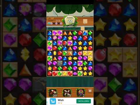 Jewels Jungle 💎 - Jewels & Gems Match 3 Puzzle 2021 Level 168 ⭐⭐ no Booster 👑 Android Gameplay ✅