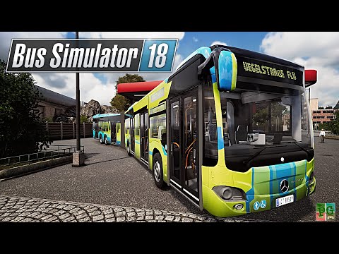 BUS SIMULATOR 18: Mercedes Capacity L 🔥 MEGA City-Gelenkbus│Bus Simulator Konsolen-Edition [HD]