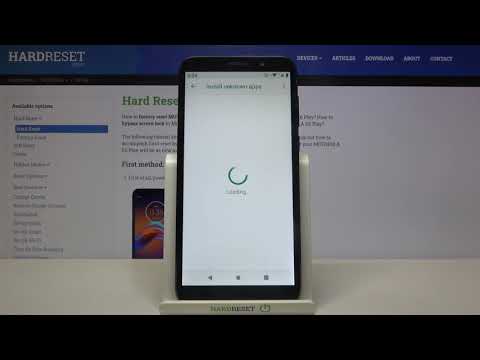How to Install Apps from Unknown Sources in Motorola E6 Play - Allow Unknown Sources