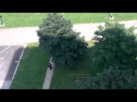 Psycho old man barking REAL!!!!!