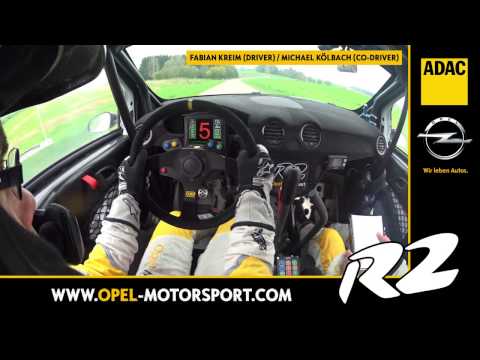 Helmkamera 3-Städte Rallye - ADAC Opel Rallye Junior Team