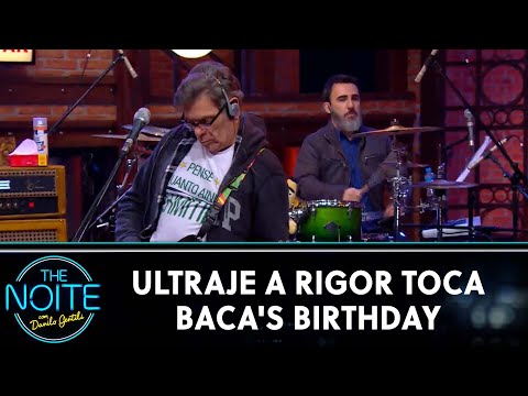 Ultraje a Rigor toca Baca's Birthday | The Noite (27/06/22)