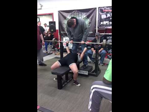 Bench1 - 105#; 114# Class. First full power meet.