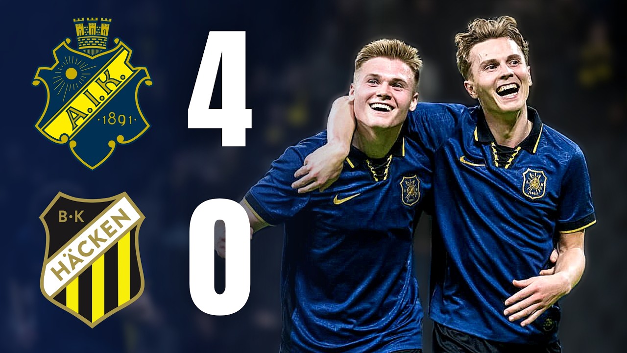 AIK vs BK Häcken Highlights