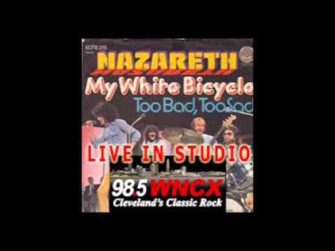 Nazareth My White Bicycle Live in 98.5 WNCX Studio