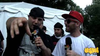 Necro - Interview Pt. 2 (At Rock The Bells - Columbia, MD - 7/12/09)