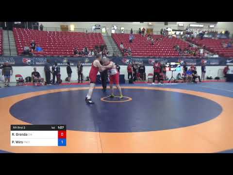 78 Lbs Rr Rnd 3 - Ronald Grenda, Chicago Wrestling Club Vs Peter Wirs, The Pennsylvania Wrestling