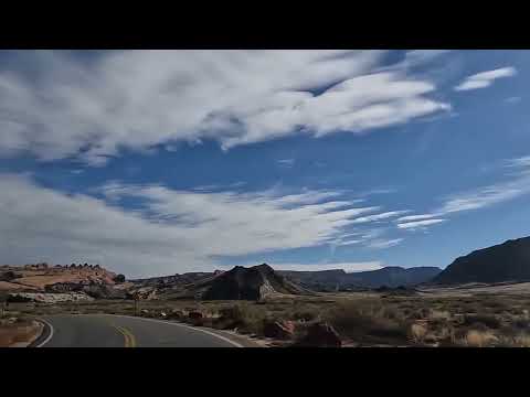 4K Scenic Drive USA | All American Road in Utah, USA | Road Drive with Relaxing Music