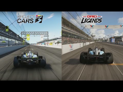 Formula X Comparison [Project Cars 3 and GRID Legends]