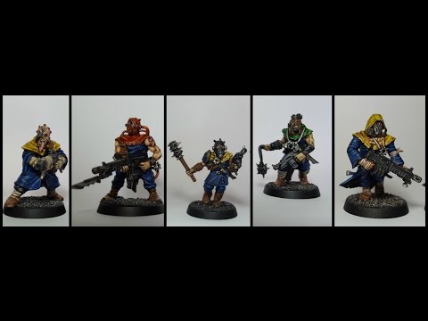 Level Up Does 25: Chaos Cult/Spacemarines, Assassinorum Execution Force Miniatures Showcase