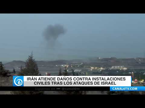 Video: Irán atiende daños contra instalaciones civiles tras los ataques de Israel