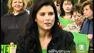 Danica Patrick at The Early Show