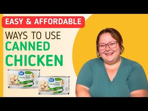 ✨MUST TRY✨Canned Chicken Hacks for Delicious Recipes | Easy & Affordable Ways to Use Canned Chicken 