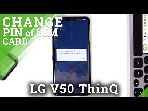 How to Change SIM PIN in LG V50 ThinQ – Customize SIM PIN
