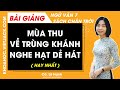 Mùa thu về Trùng Khánh nghe hạt dẻ hát Ngữ văn lớp 7 Chân trời sáng tạo