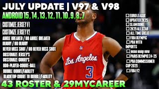 Download lagu NBA2K26 V97 & V98 JULY UPDATE nba2k20 mod 43 roster by Rj2k mp3