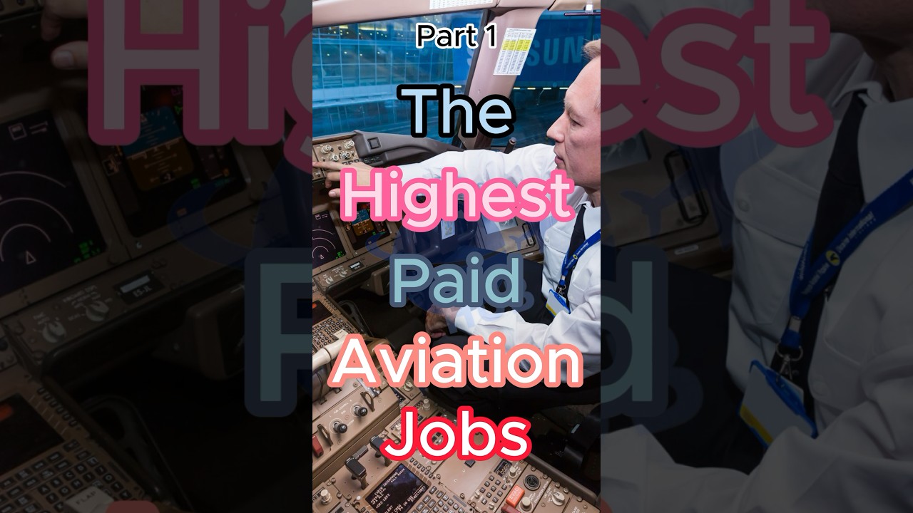 Highest Paid Aviation Jobs | Pt 1