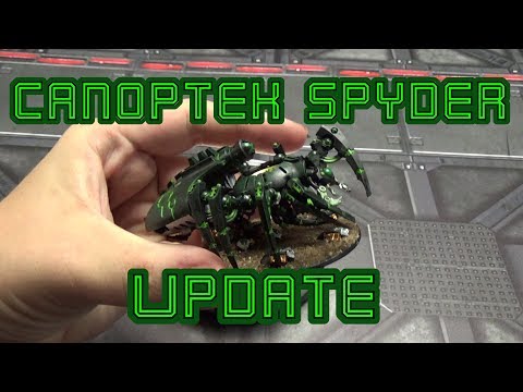 Canoptek Spyder Painting Update
