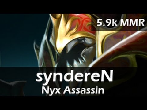 894: syndereN as Nyx Assassin Offlane(R)  - 5.9k MMR Ranked DOTA 2 Gameplay VOD