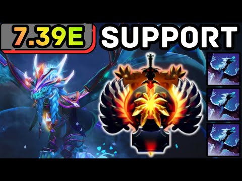 🔥 WINTER WYVERN HARD SUPPORT — CURSE + COLD EMBRACE = FREE WINS | DOTA 2 GAMEPLAY 🔥