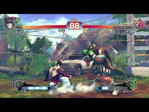 USF4: Buns/lud(juri/chun) Vs angie/darkchild(hugo/balrog)